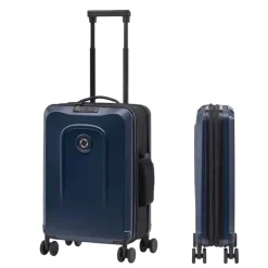 Online Senz Foldaway Carry On Trolley 55 midnight blue