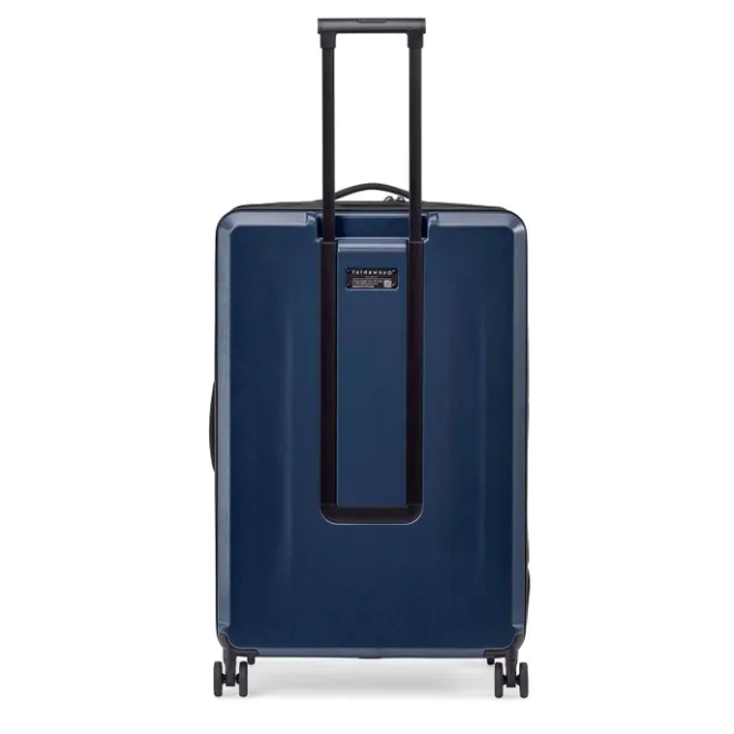 Hot Senz Foldaway Check-In Trolley Large midnight blue