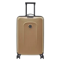 Online Senz Foldaway Check-In Trolley Medium champagne brown