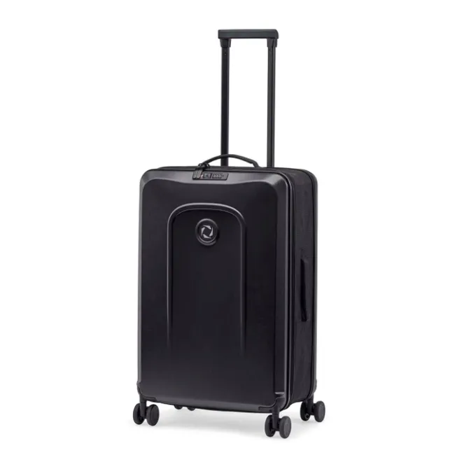 Best Senz Foldaway Check-In Trolley Medium pure black