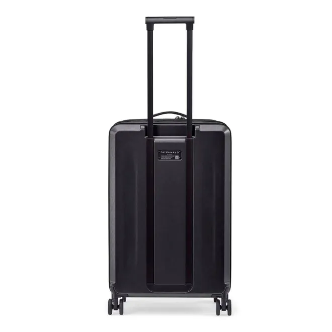 Best Senz Foldaway Check-In Trolley Medium pure black