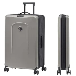 Outlet Senz Foldaway Check-In Trolley Large silk grey