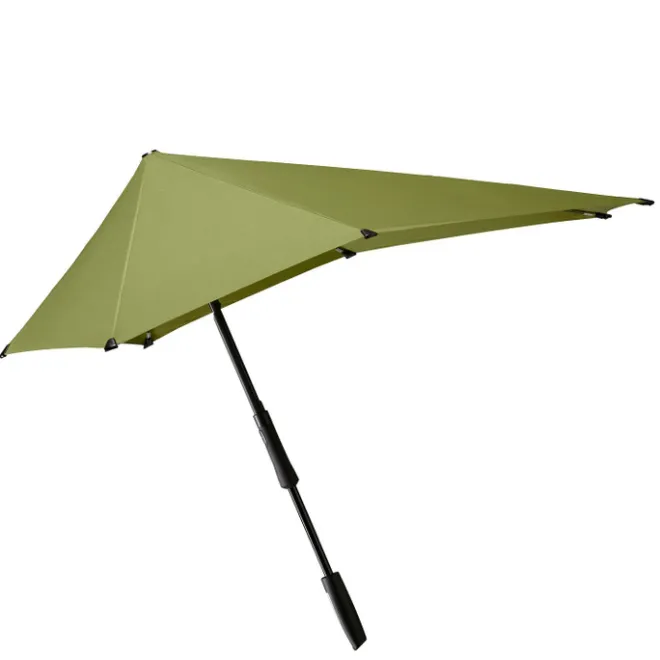 Online Senz Large Stick Storm Umbrella fren green