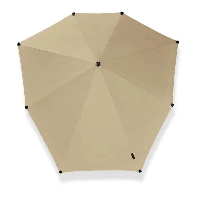 Discount Senz Large Stick Storm Umbrella champagne brown