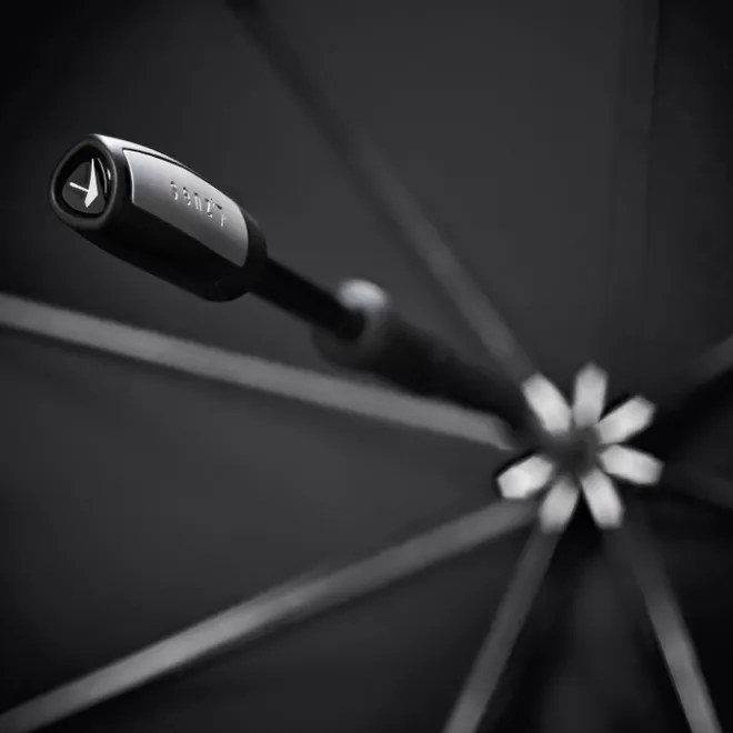 Discount Senz Large Stick Storm Umbrella champagne brown