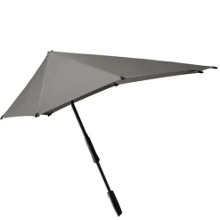 Best Senz Large Stick Stormparaplu silk grey