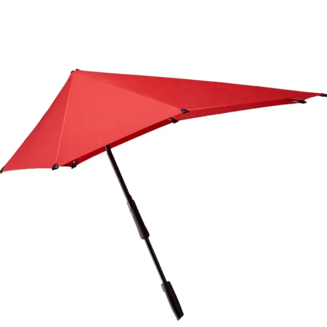Online Senz Large Stick Stormparaplu passion red