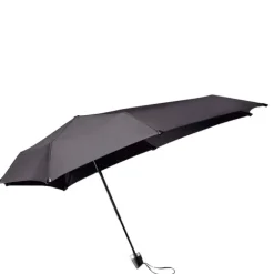 Discount Senz Manual Opvouwbare Stormparaplu pure black