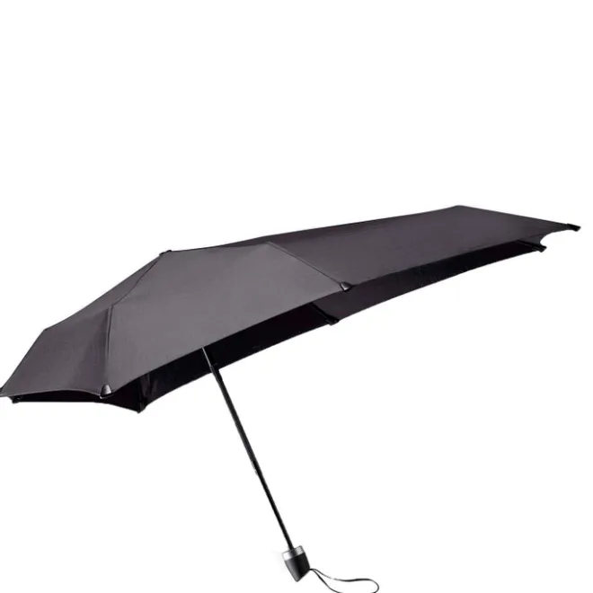 Discount Senz Manual Opvouwbare Stormparaplu pure black