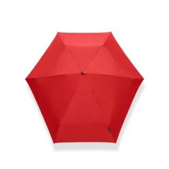 Discount Senz Micro Manual Opvouwbare Stormparaplu passion red