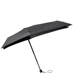 Senz Micro Manual Opvouwbare Stormparaplu pure black