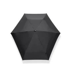 Senz Micro Manual Opvouwbare Stormparaplu pure black