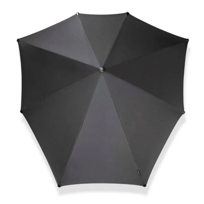 Discount Senz XXL Stick Stormparaplu pure black