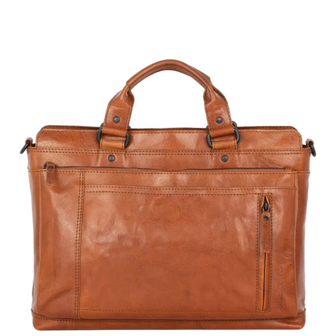 Clearance Spikes & Sparrow Bennie Business Bag brandy