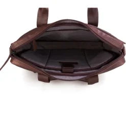 Hot Spikes & Sparrow Briefcase dark brown