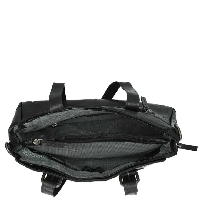 Sale Spikes & Sparrow Bronco Dames Schoudertas black