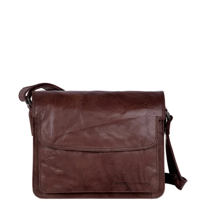 Hot Spikes & Sparrow Frédérique Flapbag d brown