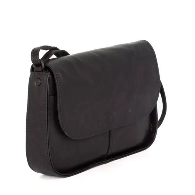 Spikes & Sparrow Jana Flap Bag black