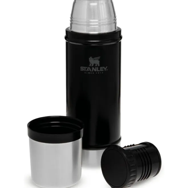 New Stanley The Legendary Classic Bottle 0.47L matte black pebble