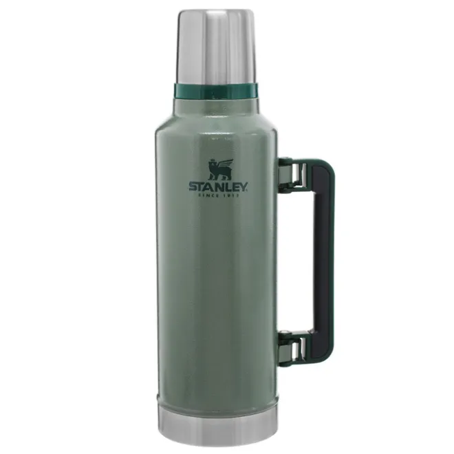 Discount Stanley The Legendary Classic Bottle 1.9L hammertone green