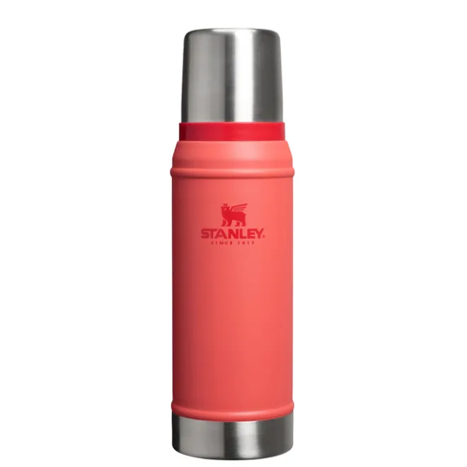 Clearance Stanley The Legendary Classic Bottle 0.75L hot coral
