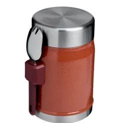 Sale Stanley The Legendary Food Jar + Spork 0.4L hammertone clay