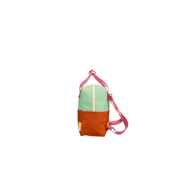 Clearance Sticky Lemon Better Together Colourblocking Backpack Small towel green gravel orange