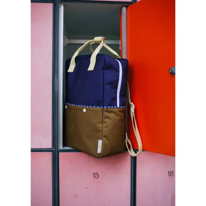 Hot Sticky Lemon Better Together Colourblocking Backpack Large skate ramp golden cup