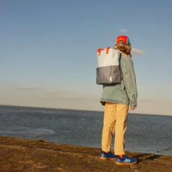 Sale Sticky Lemon Large  Backpack Colourblocking Wonders zissou blue-blue whale