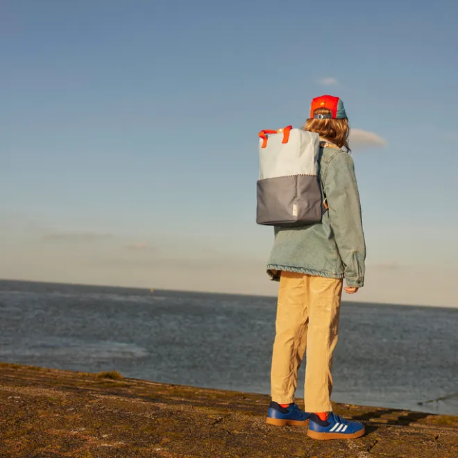 Sale Sticky Lemon Large Backpack Colourblocking Wonders zissou blue-blue whale
