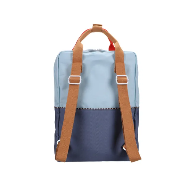 Sale Sticky Lemon Large Backpack Colourblocking Wonders zissou blue-blue whale