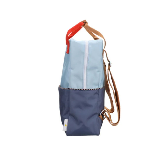 Sale Sticky Lemon Large Backpack Colourblocking Wonders zissou blue-blue whale