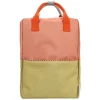 Outlet Sticky Lemon Large  Backpack Colourblocking Wonders coral pink-reed green