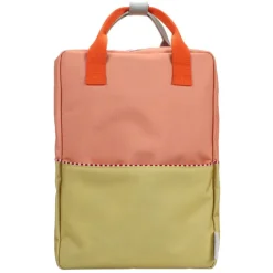 Outlet Sticky Lemon Large  Backpack Colourblocking Wonders coral pink-reed green