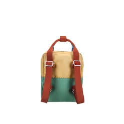 New Sticky Lemon Small Backpack Colourblocking Wonders sandy yellow-aquatic green