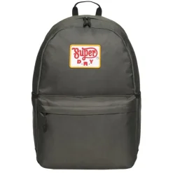 New Superdry Montana Patched Backpack Drab olive green