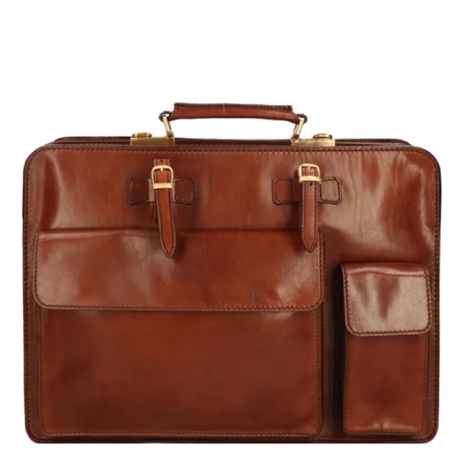 Outlet The Bridge Story Uomo Cartella Briefcase 42cm brown