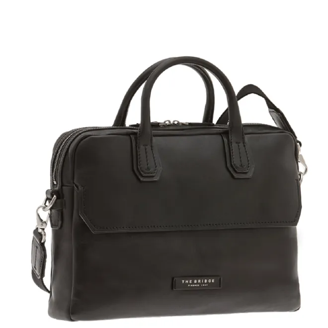 New The Bridge Williamsburg Briefcase black