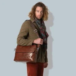New The Bridge Williamsburg Briefcase black