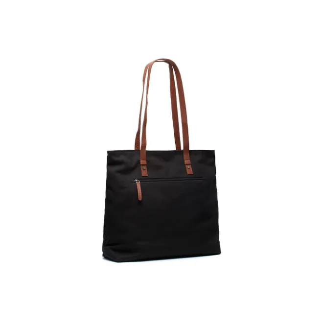 Online The Chesterfield Brand Alicia Washed Canvas Shopper black