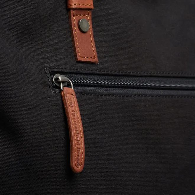 Online The Chesterfield Brand Alicia Washed Canvas Shopper black