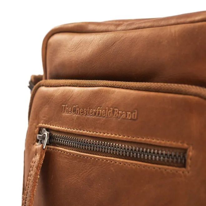 Outlet The Chesterfield Brand Birmingham Schoudertas cognac