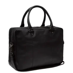 Outlet The Chesterfield Brand Boston Laptoptas zwart