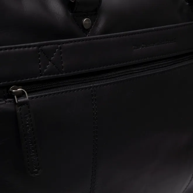 Outlet The Chesterfield Brand Boston Laptoptas zwart