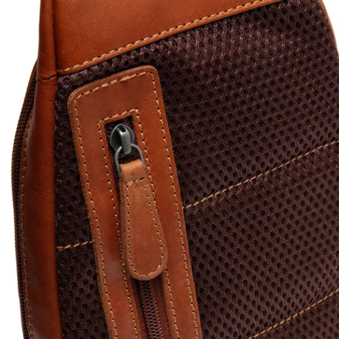 Clearance The Chesterfield Brand Bowey Crossbodybag cognac