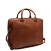 New The Chesterfield Brand Boston Laptoptas cognac