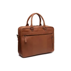New The Chesterfield Brand Boston Laptoptas cognac