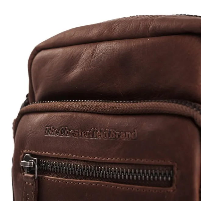 Outlet The Chesterfield Brand Bremen Schoudertas brown