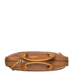Clearance The Chesterfield Brand Calvi Laptoptas 15.6'' cognac