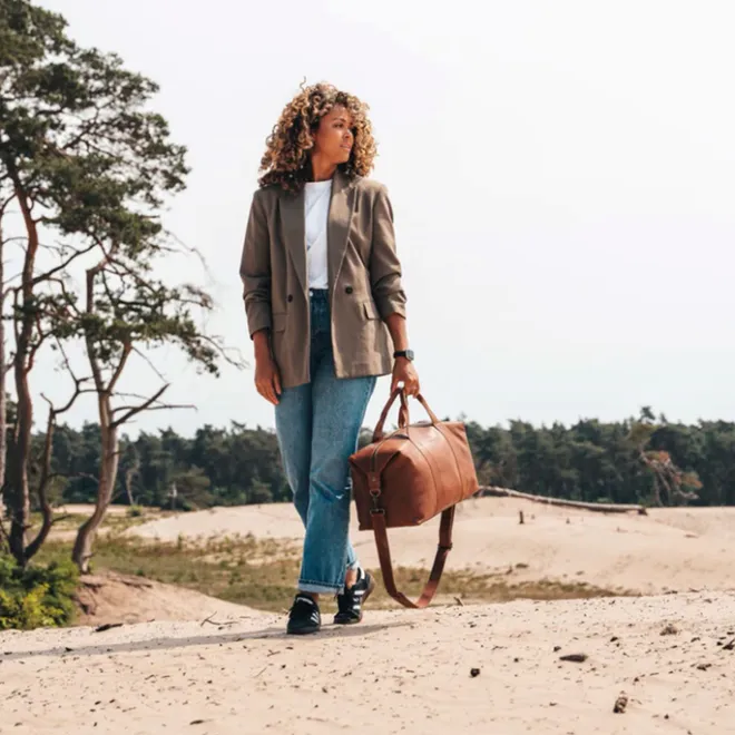 Discount The Chesterfield Brand Conor Travelbag cognac